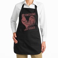 Funny Pets Awesome Sauce With Picture Of Rooster Apron