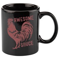 Funny Pets Awesome Sauce With Picture Of Rooster 11oz C Handle Ceramic Mug