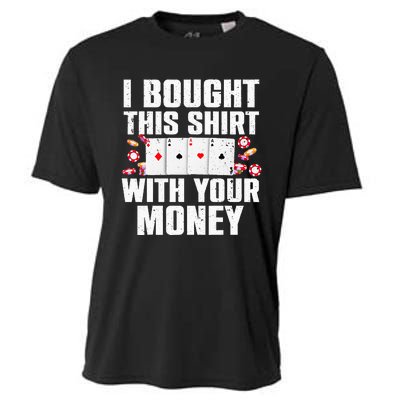 Funny Poker Art For Gambling Men Women Poker Player Gambler Cooling Performance Crew T-Shirt