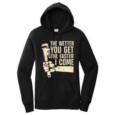 Funny Plumber Art For  Steamfitter Plumbing Tools Women's Pullover Hoodie