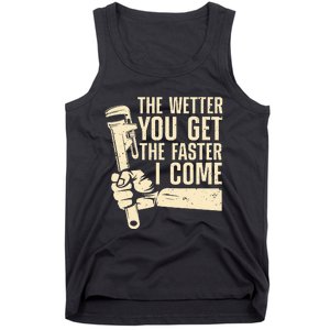 Funny Plumber Art For  Steamfitter Plumbing Tools Tank Top