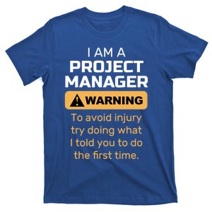 Funny Project Ager Gift Aging Director Supervisor Cool Gift T-Shirt