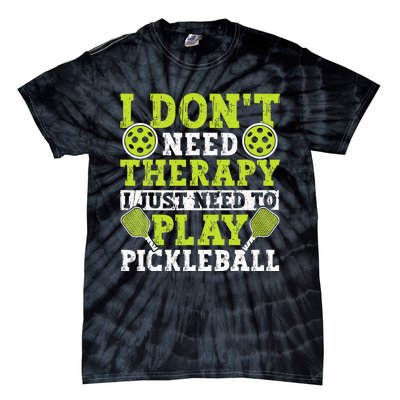 Funny Pickleball Apparel Pickleball Player Tie-Dye T-Shirt