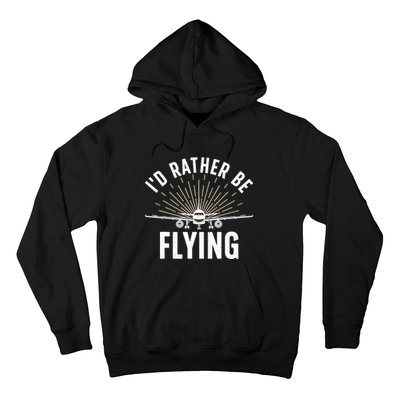 Funny Pilot Art For Aviation Pilot Flying Lover Hoodie