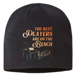 Funny Piano Art For Musical Instrument Piano Lover Sustainable Beanie