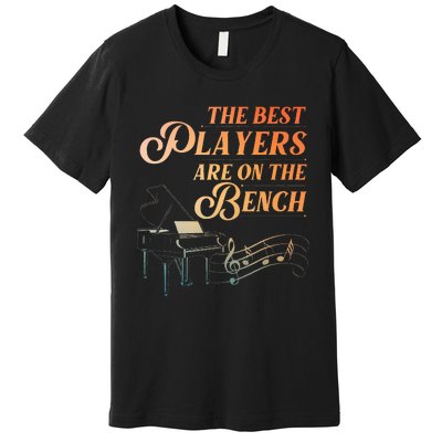 Funny Piano Art For Musical Instrument Piano Lover Premium T-Shirt