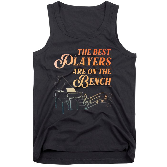 Funny Piano Art For Musical Instrument Piano Lover Tank Top