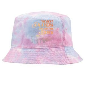 Funny Piano Art For Musical Instrument Piano Lover Tie-Dyed Bucket Hat