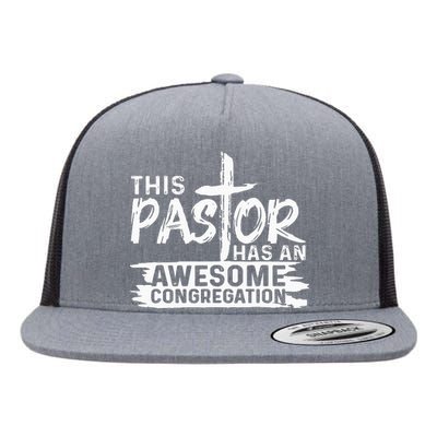 Funny Pastor Appreciation Gift Christian Church Priest Flat Bill Trucker Hat