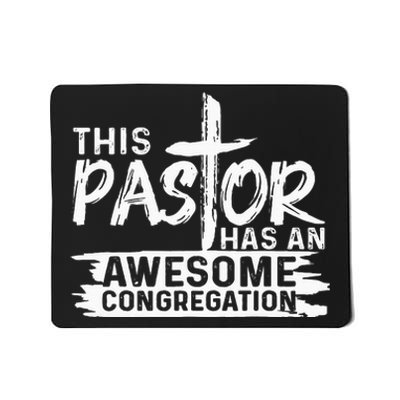 Funny Pastor Appreciation Gift Christian Church Priest Mousepad