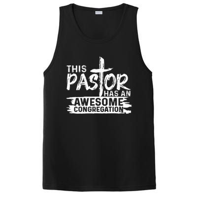 Funny Pastor Appreciation Gift Christian Church Priest PosiCharge Competitor Tank