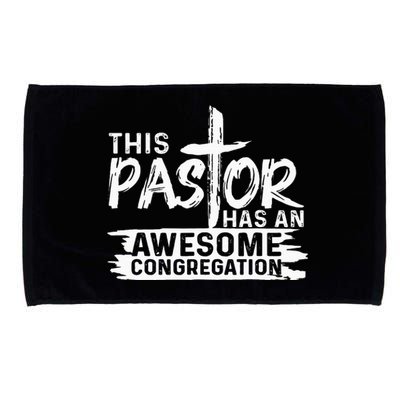 Funny Pastor Appreciation Gift Christian Church Priest Microfiber Hand Towel