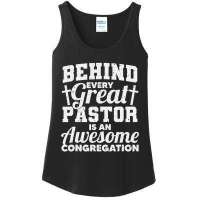 Funny Pastor Appreciation Gift For Cool Preacher Ladies Essential Tank