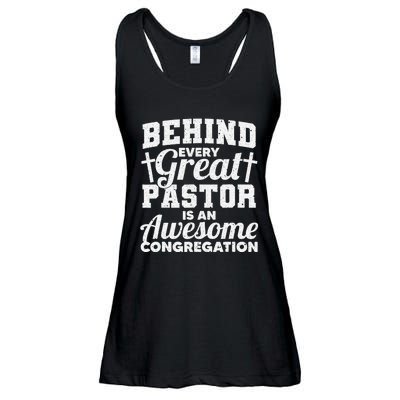 Funny Pastor Appreciation Gift For Cool Preacher Ladies Essential Flowy Tank