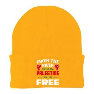 Free Palestine Arabic Support Palestine And Keffiyeh Palesti Knit Cap Winter Beanie