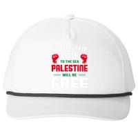 Free Palestine Arabic Support Palestine And Keffiyeh Palesti Snapback Five-Panel Rope Hat