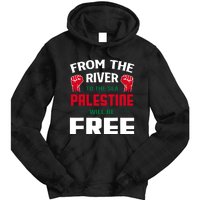 Free Palestine Arabic Support Palestine And Keffiyeh Palesti Tie Dye Hoodie