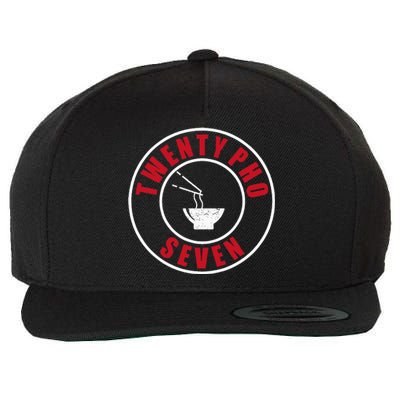 Funny Pho Asian Food Lover Pho Soup Wool Snapback Cap