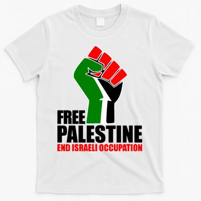 Free Palestine And End Israeli Occupation T-Shirt