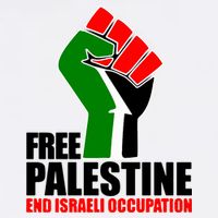 Free Palestine And End Israeli Occupation Button