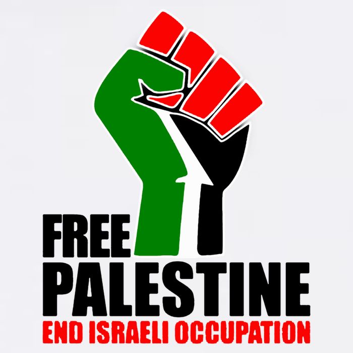 Free Palestine And End Israeli Occupation Button