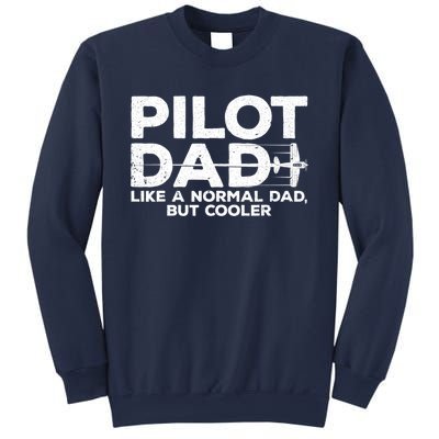 Funny Pilot Art For Dad Aviation Airplane Aircraft Pilot Sweatshirt