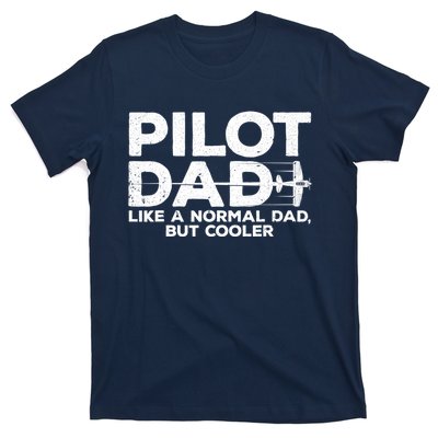 Funny Pilot Art For Dad Aviation Airplane Aircraft Pilot T-Shirt