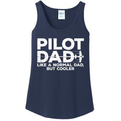 Funny Pilot Art For Dad Aviation Airplane Aircraft Pilot Ladies Essential Tank