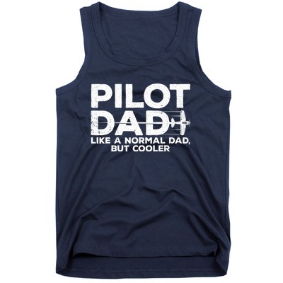 Funny Pilot Art For Dad Aviation Airplane Aircraft Pilot Tank Top