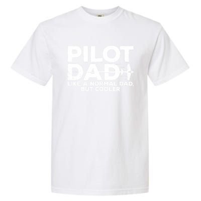 Funny Pilot Art For Dad Aviation Airplane Aircraft Pilot Garment-Dyed Heavyweight T-Shirt