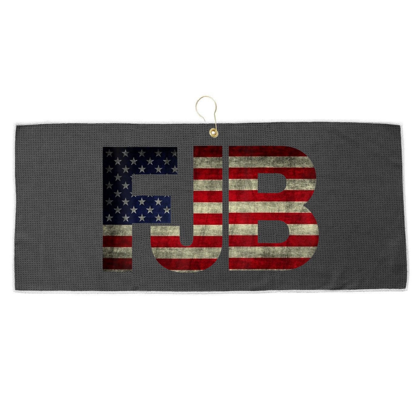FJB Pro America F.Biden FJB Large Microfiber Waffle Golf Towel