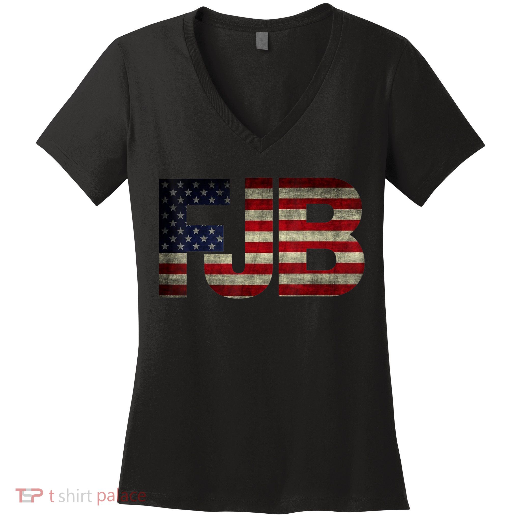 FJB Pro America F.Biden FJB Women's V-Neck T-Shirt