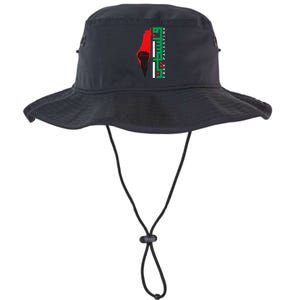 Free Palestine Arabic Support Palestine And Gaza Jerusalem Legacy Cool Fit Booney Bucket Hat