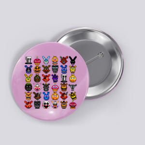 Fnaf Pixel Art Collage Button