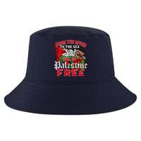 Free Palestine Arabic Support Palestine And Keffiyeh Palesti Cool Comfort Performance Bucket Hat