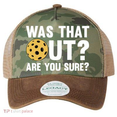Funny Pickleball Art For Pickleball Lover Sport Legacy Tie Dye Trucker Hat