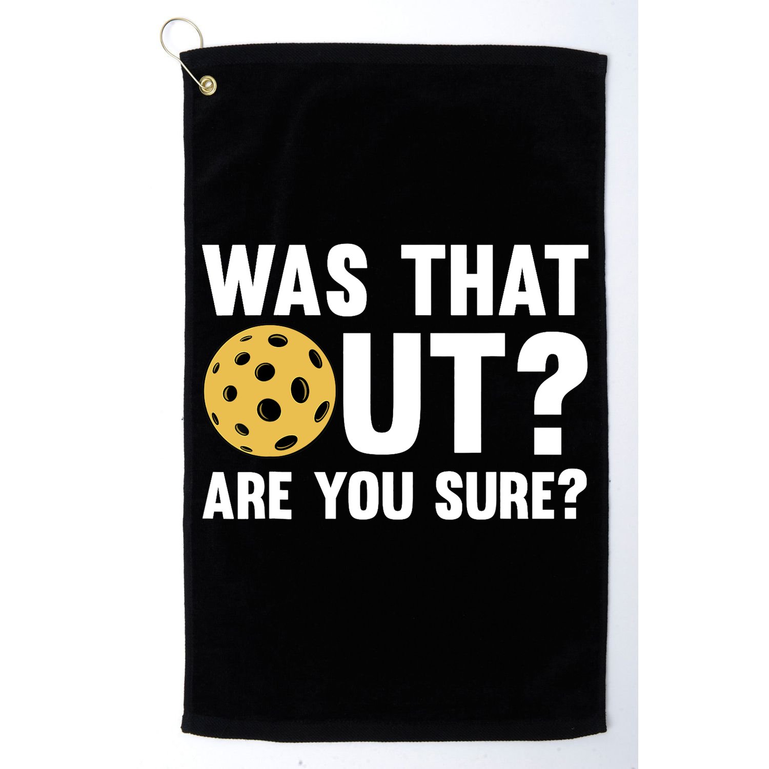 Funny Pickleball Art For Pickleball Lover Sport Golf Towel