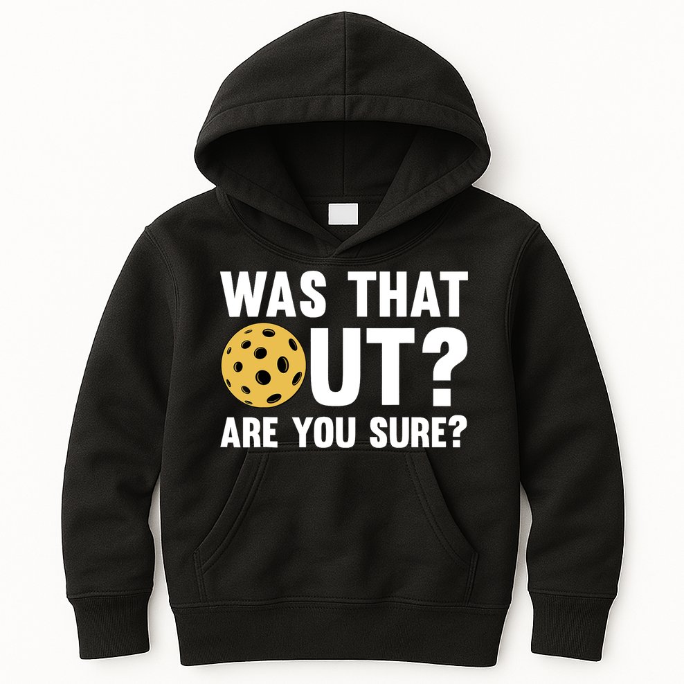 Funny Pickleball Art For Pickleball Lover Sport Kids Hoodie
