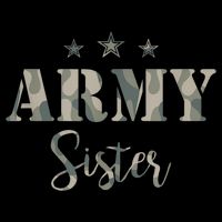Funny Proud Army Sister Gift Camouflage Shirt Army Sister Gift Sweatshirt