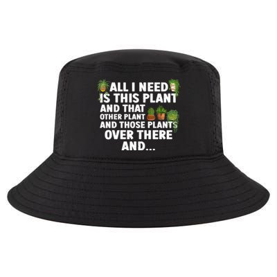 Funny Plant Art Gardening Garden Plant Lovers Cool Comfort Performance Bucket Hat