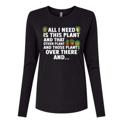 Funny Plant Art Gardening Garden Plant Lovers Womens Cotton Relaxed Long Sleeve T-Shirt