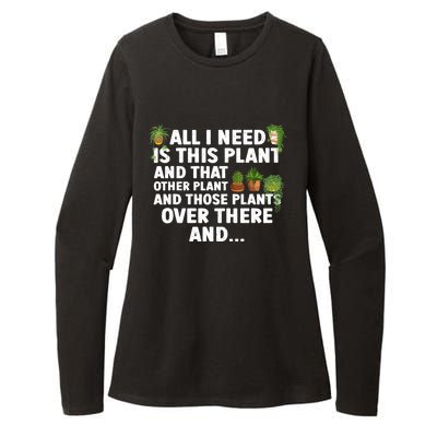 Funny Plant Art Gardening Garden Plant Lovers Womens CVC Long Sleeve Shirt