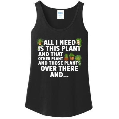 Funny Plant Art Gardening Garden Plant Lovers Ladies Essential Tank