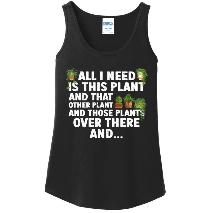 Funny Plant Art Gardening Garden Plant Lovers Ladies Essential Tank