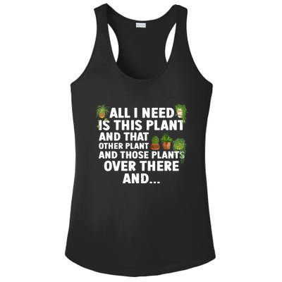 Funny Plant Art Gardening Garden Plant Lovers Ladies PosiCharge Competitor Racerback Tank