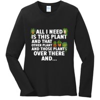 Funny Plant Art Gardening Garden Plant Lovers Ladies Long Sleeve Shirt