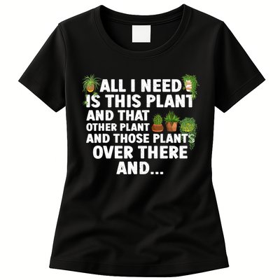 Funny Plant Art Gardening Garden Plant Lovers Women's T-Shirt