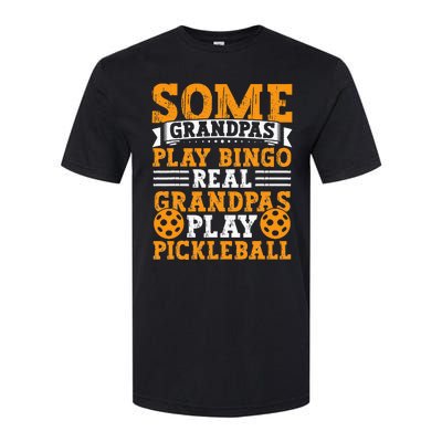 Funny Pickleball Apparel for Grandpa Pickleball Softstyle® CVC T-Shirt