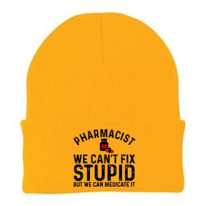 Funny Pharmacy Art Pharmacy Tech Pharmacist Knit Cap Winter Beanie