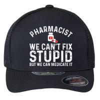 Funny Pharmacy Art Pharmacy Tech Pharmacist Flexfit Unipanel Trucker Cap